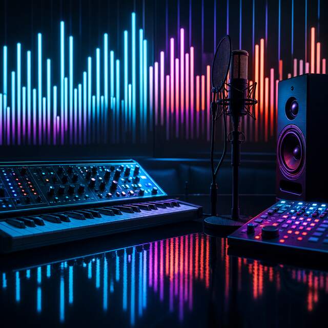 Generic cover for vocal electronic music